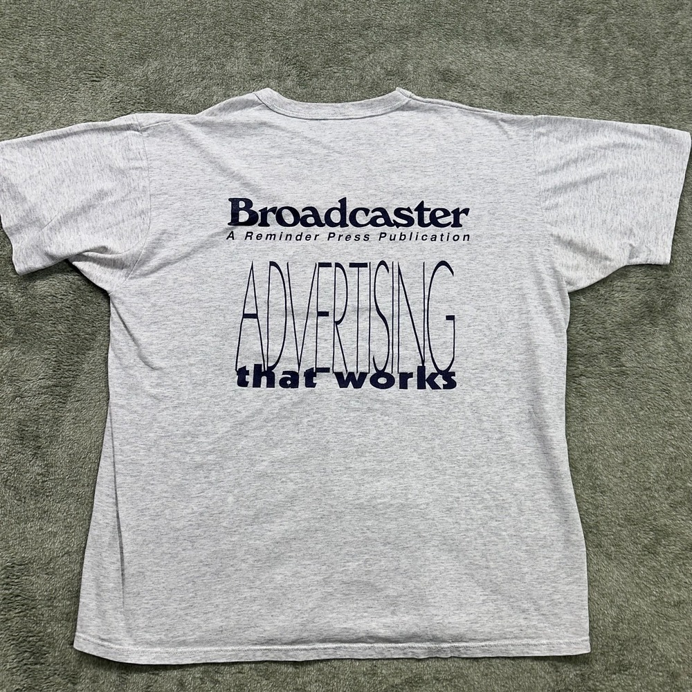 Vintage T-Shirt, Love Those Huskies, mens XL, Basketball, gray, single stitch - Picture 4 of 8